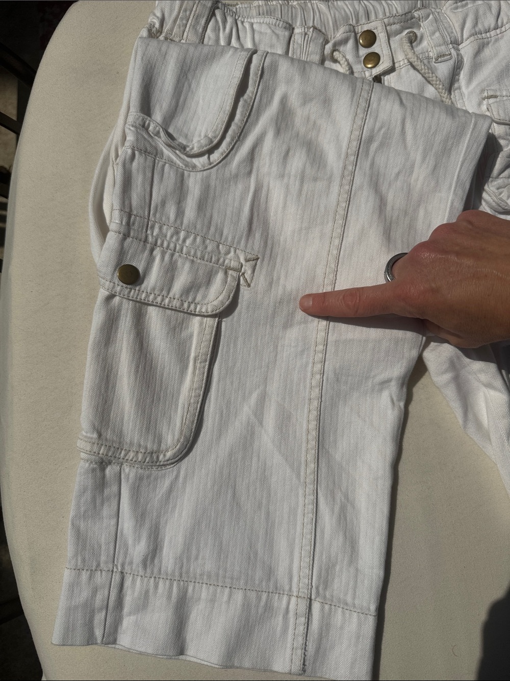 Free people Tahiti Cargo pant size small
